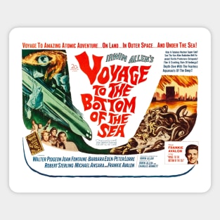 Voyage to the Bottom of the Sea Movie Poster Magnet